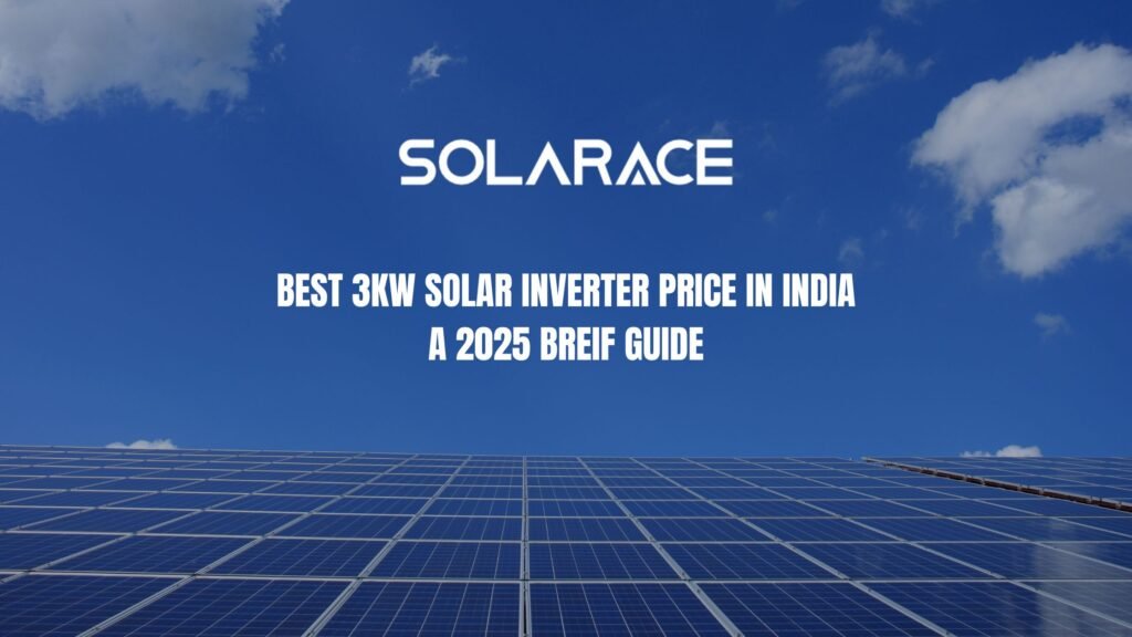 3kW solar inverter price in India